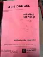 Handboek peugeot 504 505 dangel, Ophalen of Verzenden