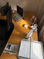 Hoekbureau In Hoogte Verstelbaar, Ophalen, In hoogte verstelbaar, Zo goed als nieuw, Bureau