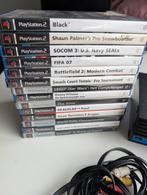 PS2 Phat Console + Spellen, Avontuur en Actie, Gebruikt, 1 speler, Eén computer