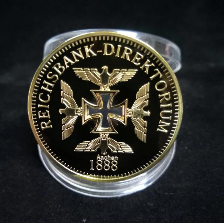 Duitse Adelaar 1888 Munt Leger Oorlog Duitsland, Postzegels en Munten, Munten | Europa | Niet-Euromunten, Losse munt, Duitsland
