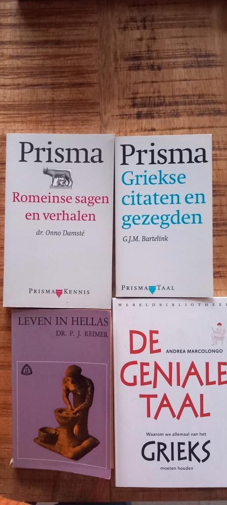 Diverse Griekse en Romeinse boekjes, Boeken, Taal | Overige Talen, Gelezen, Non-fictie, Ophalen of Verzenden