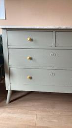 Commode/ladekast met marmer blad, Huis en Inrichting, Kasten | Ladekasten, Ophalen, Gebruikt, 100 tot 150 cm, 3 of 4 laden