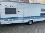 Hobby 540 uit 2001 met stapelbed!, Rondzit, Particulier, Luifel, Vast bed