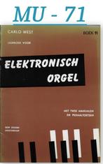 MU-71 Orgel bladmuziek Carlo West Leerboek 11, Les of Cursus, Orgel, Gebruikt, Ophalen of Verzenden