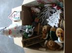 Grote doos met kerst accessoires “van alles wat!”, Ophalen, Gebruikt
