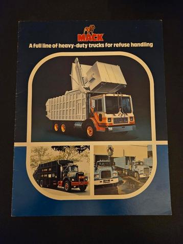 Brochure Mack Heavy Duty Trucks 1978 USA  beschikbaar voor biedingen