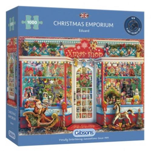 Gibsons: Christmas Emporium 1000 stukjes NIEUW, Hobby en Vrije tijd, Denksport en Puzzels, Nieuw, Ophalen of Verzenden