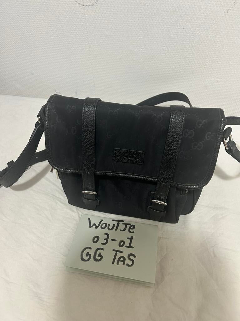 Gucci heuptas, Sieraden, Tassen en Uiterlijk, Tassen | Schoudertassen, Ophalen of Verzenden, Zo goed als nieuw, Zwart