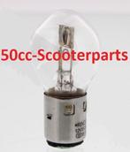 Lamp 12V 35/35W Ba20D Wit Vespa Lx Sym Allo Koplamp 50120235, Ophalen of Verzenden, 50cc-Scooterparts, Info@50cc-scooterparts.nl