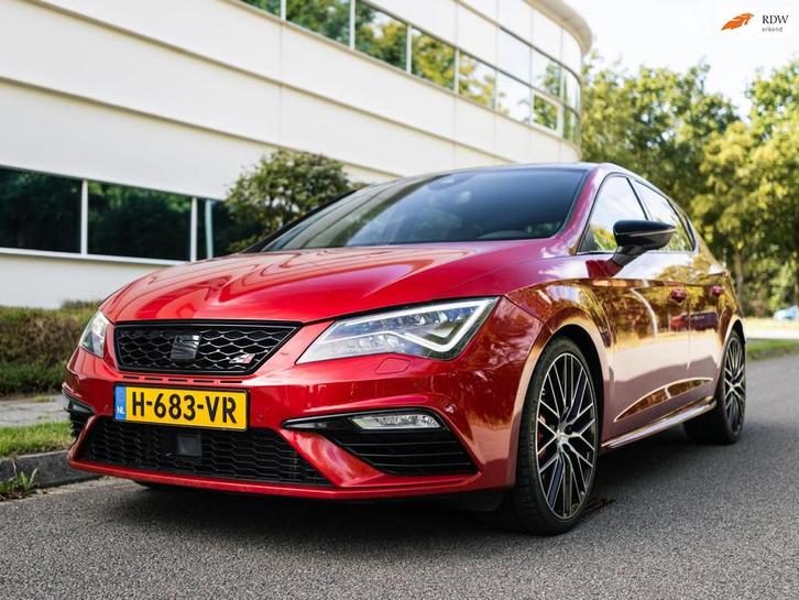 Seat Leon 2.0 TSI CUPRA 300 Performance Brembo Pano Keyless, Auto's, Seat, Bedrijf, Te koop, Leon, ABS, Achteruitrijcamera, Adaptive Cruise Control