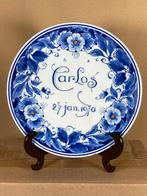 Porceleyne Fles geboorte bord Carlos 1970, Verzamelen, Koninklijk Huis en Royalty, --, Overige typen, Ophalen of Verzenden, Zo goed als nieuw