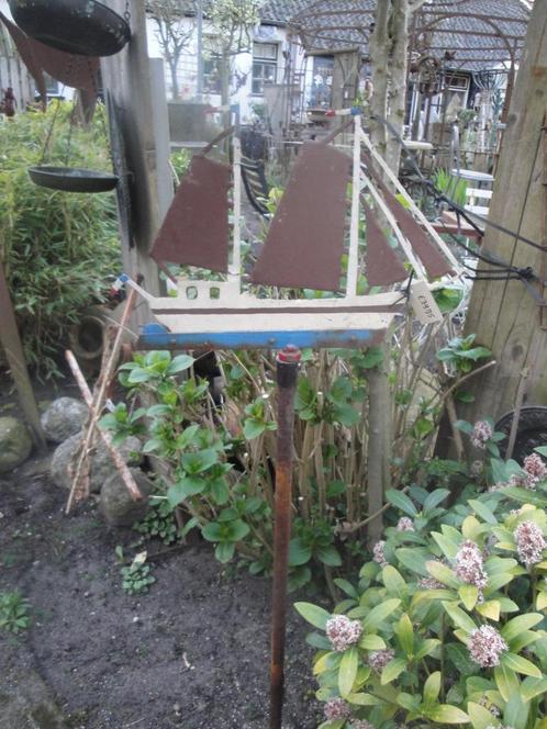metalen antieke boot, Tuin en Terras, Tuinstekers, Gebruikt, Ophalen of Verzenden