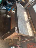 Werkbank met lade en bankschroef, Ophalen, Gebruikt, 120 tot 170 cm, Bankschroef