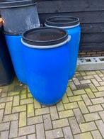 Regentonnen 220 L, Tuin en Terras, Regentonnen, Kunststof, Ophalen of Verzenden, 150 liter of meer, Zo goed als nieuw