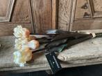 AANBIEDING 2 bos parrot real touch tulpen kunstbloemen, Ophalen of Verzenden, Nieuw