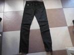 zgan diepzwarte Denham jeans, mt 26/32, skinny fit, Denham, W27 (confectie 34) of kleiner, Zo goed als nieuw, Zwart