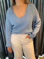 Cotton Club Lichtblauwe Gebreide Trui Maat M, Maat 38/40 (M), Blauw, Ophalen of Verzenden, Zo goed als nieuw