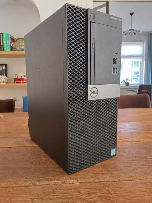 Dell optiplex 7050 - Core i5-7600 @ 3.5GHz, 16gb RAM, SSD, Computers en Software, Desktop Pc's, Zo goed als nieuw, 3 tot 4 Ghz