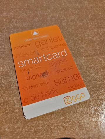 Ziggo Smartcard beschikbaar voor biedingen