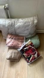 Dekbed 200x200, 3overtrek , 2 hoeslakens, Huis en Inrichting, Ophalen of Verzenden, Zo goed als nieuw, Tweepersoons, 200 cm