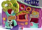 LPS speelhuis littlest pet shop dieren met hond + skateboard, Ophalen of Verzenden, Gebruikt
