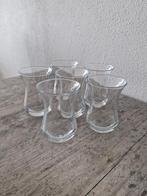 Pasabahce (Turkse) theeglazen - 6 stuks, Ophalen of Verzenden, Zo goed als nieuw