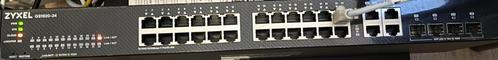Zyxel GS1920-24v2 – 24-poorts Gigabit Smart Managed Switch, Computers en Software, Netwerk switches, Gebruikt, Ophalen