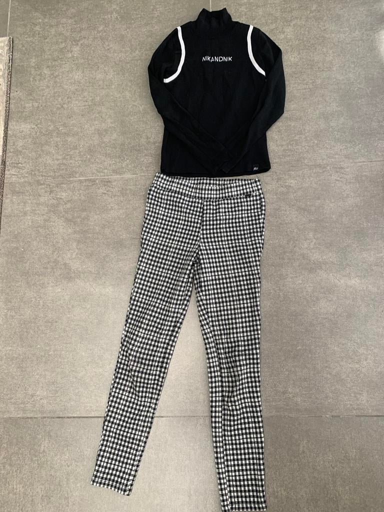 Kledingsetje Nik&Nik maat 140, Kinderen en Baby's, Kinderkleding | Maat 134, Ophalen of Verzenden, Zo goed als nieuw, Meisje, Jurk of Rok