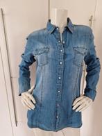 SPIJKERBLOUSE MT XL STRADIVARIUS, Kleding | Dames, Blauw, Maat 46/48 (XL) of groter, Ophalen of Verzenden, Zo goed als nieuw