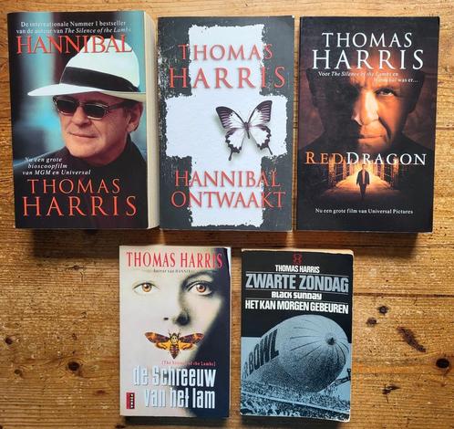 Thomas Harris - 5 pockets o.a. Hannibal Lecter, Boeken, Thrillers, Zo goed als nieuw, Nederland, Ophalen of Verzenden