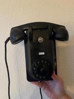 Oude zwarte bakelieten PTT Standard wand telefoon, Telecommunicatie, Vaste telefoons | Niet Draadloos, Ophalen of Verzenden, Zo goed als nieuw