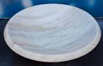 Schaal.  Marmer.  28/7 cm., Huis en Inrichting, Woonaccessoires | Schalen en Manden, Ophalen, Overige materialen, Schaal, Rond