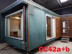 Retro L- chalet met dubbel glas en 1 slaapkamer te koop, Caravans en Kamperen, Stacaravans, Tot en met 2