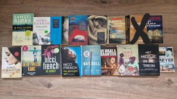 Diverse thrillers en detectives beschikbaar voor biedingen