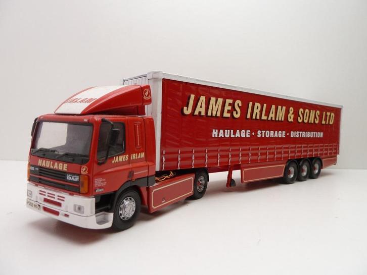 DAF 85  '' James Irlam & sons ''  Corgi, Hobby en Vrije tijd, Modelauto's | 1:50, Gebruikt, Bus of Vrachtwagen, Corgi, Ophalen of Verzenden