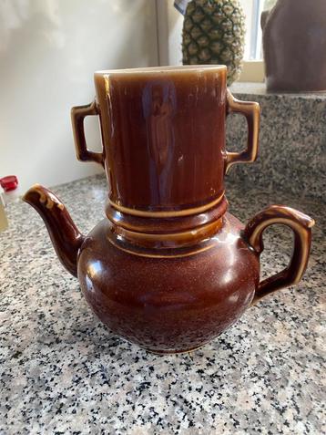 Vintage koffie zet potje uit Frankrijk beschikbaar voor biedingen