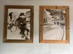 2 grote lijsten uit Oostenrijk, Ophalen, Hout, 75 cm of meer