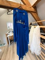 Gala jurk, Ophalen, Galajurk, Blauw, Maat 42/44 (L)