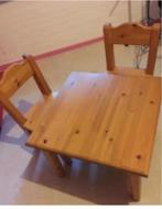 Kinderset: tafeltje 2 stoeltjes, Tafel(s) en Stoel(en), Zo goed als nieuw, Ophalen