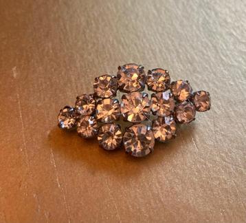 Vintage antieke strass rhinestones broche costume Jewelry beschikbaar voor biedingen