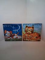 2 Cottoveneto Handgemaakte Keramische Tegelset 10x10 cm, Ophalen of Verzenden