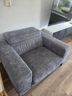 Fauteuil grijs suede zo goed als nieuw!, Huis en Inrichting, Ophalen, Eenpersoons, 75 tot 100 cm, Zo goed als nieuw