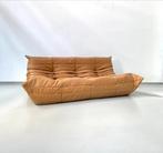 Togo sofa in Camel leather by M.Ducaroy for Ligne Roset., Huis en Inrichting, Banken | Sofa's en Chaises Longues, 150 tot 200 cm