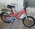 Aangeboden:Stevige goedfietsende 16 inch meisjesfiets, Ophalen, Gebruikt, 16 tot 20 inch