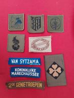 Straatnamen, borstembleem en mouw embleem, Verzamelen, Militaria | Algemeen, Ophalen of Verzenden, Landmacht, Nederland, Embleem of Badge