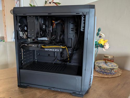Gaming pc - Wifi -1TB nvme- Ryzen 5800x - RTX 4060 - 16GB, Computers en Software, Desktop Pc's, Zo goed als nieuw, 4 Ghz of meer