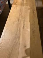Massief Eiken Tafel - Blank Hout, Huis en Inrichting, Ophalen, Eikenhout, Zo goed als nieuw, 150 tot 200 cm