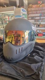 Zwarte Integraalhelm met Gouden Vizier bandit, Overige merken, Heren, Ophalen of Verzenden, Integraalhelm