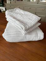 H&M home linnen dekbedset 240x220 cm, Huis en Inrichting, Slaapkamer | Beddengoed, Ophalen of Verzenden, Zo goed als nieuw, Tweepersoons