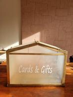 Giftbox / enveloppendoos bruiloft, Ophalen, Gebruikt